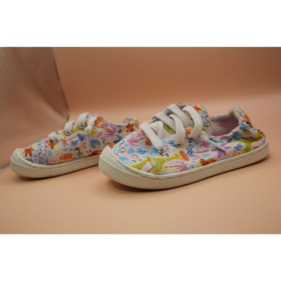 Wonder Nation Slide on Sneakers  9 Wonder Nation slide on sneakers with tropical - Picture 5 of 9